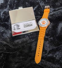 “Business Time” 2 Piece Watch & Card Holder Set