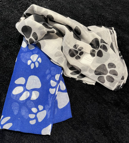 “Light Weight Eternity Paw Scarves”