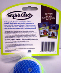 *SPECIAL* "Fetch & Catch" Durable Treat Dispenser Dog Toy & "Fetch & Catch" Set of 3 Balls (Small Size)