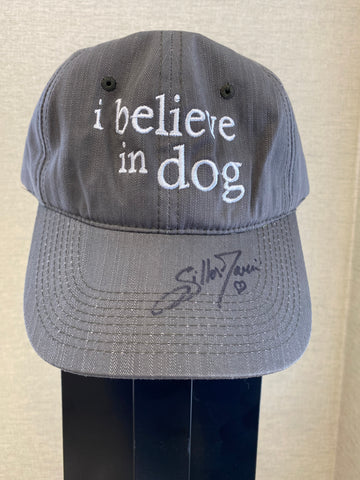 "i believe in dog" Hat signed by Actor and Board Member Gilles Marini (Choice of 2 Styles)