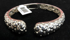 Charles Krypell Sterling Silver Tufted Bangel Bracelet