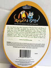 Roscoe  & Bobo Bone Dog Toy (Choice of 2 Colors)