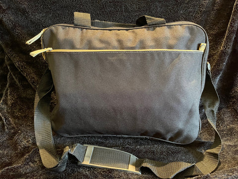 Nylon Briefcase with Handle and Shoulder Strap