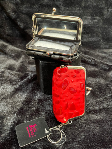 Lipstick Case With Mirror (Choice of 2 Colors)