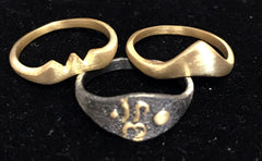 Set of three stackable rings - Aum: Awakening