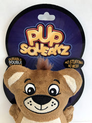 "Pup Squeakz" Bear Dog Toy