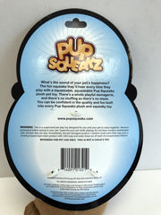 "Pup Squeakz" Bear Dog Toy